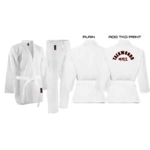 KMA White V Neck